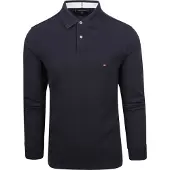 Tommy Hilfiger Toy Hilfiger Polo anica Lunga Navy Blu Blu scuro taglia