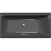 Polysan CLEO vasca rettangolare 150x75x48cm, grigio scuro