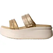 HEY DUDE scarpe da donna con doppia fascia frontale champagne