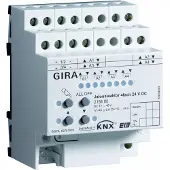 Gira Attuatore per tende KNX 4x, 24V DC 215400