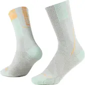 Buff Coolnet Crew Sock Calze da running (39-41, grigio)