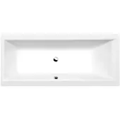 Polysan CLEO vasca rettangolare 160x70x48cm, bianco opaco
