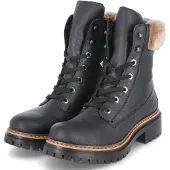 Rieker Stivaletto stringato nero