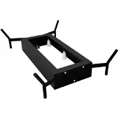 Hak Telaio da bagno nero opaco per REDUTA 171x81 cm