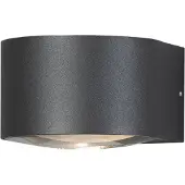 Konstsmide Gala wall light up nero ‖ 7881-370