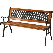Progarden Panchina da giardino 125 cm