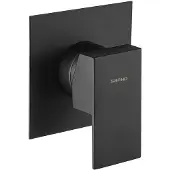 Sapho Miscelatore doccia SPECTRE, 1 via, nero opaco