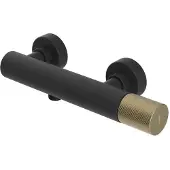 Sapho ULTRATAP Rubinetto per doccia, nero opaco/oro opaco