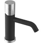 Sapho Miscelatore per lavabo ULTRATAP, nero opaco/cromo