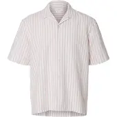 Selected Camicia A Maniche Corte Uomini Rosa M