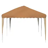 vidaXL Tenda da festa pieghevole 575 x 290 x 245 cm Beige