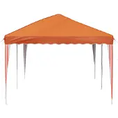 vidaXL Tenda da festa pieghevole 575 x 290 x 245 cm Arancione