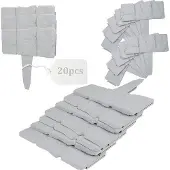 OEM Bordura da giardino grigia in plastica, 5 m