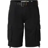 INDICODE JEANS Pantaloni cargo 'Monsun' nero