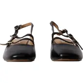 Super Mode Décolleté 'Pumps mit Riemchen „Inia“' nero