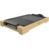 Cecotec Piastra Elettrica Tasty&grill 2000 Bamboo Black