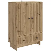 Syfax Credenza Rovere Artigianale 66 x 34,5 x 95 cm