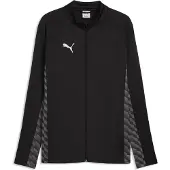 Puma Giacca sportiva 'TeamLIGA26' grigio scuro / nero