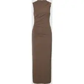 Selected Vestito Lungo Donne Marrone XS