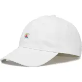 Calvin Klein Cappello da baseball 'Iridescent Pride Patch Baseball' bianco