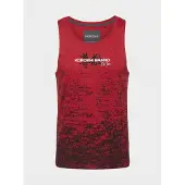 KOROSHI Maglietta rosso / nero / bianco