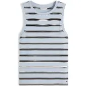Tommy Hilfiger Top blu chiaro / nero / bianco