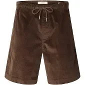 Selected Shorts Uomini Marrone XL