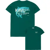 KAVU Wild Life Tee T-shirt (L, verde)