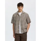 Selected Camicia Uomini Marrone XXL