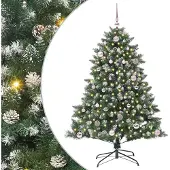 vidaXL Albero di Natale artificiale verde 150 cm
