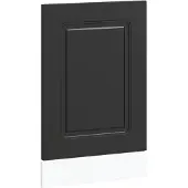 vidaXL Copri lavastoviglie Kalmar Nero 45x1,5x57 cm in materiale composito