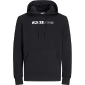 Jack & Jones Plus Size Felpa Con Cappuccio Con Logo