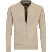 Casa Moda Cardigan Zip Beige taglia