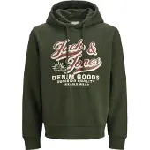 Jack & Jones Felpa Con Cappuccio Con Logo