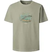 Pepe Jeans per uomo. PM5010302 Maglietta verde Shaya (M), Casual, Cotone, Manica corta