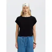 Selected T-shirt Donne Nero L