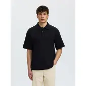Selected Polo Uomini Nero S