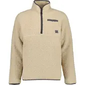 Didriksons Phoenix Half Zip Pullover in pile Uomo (XXL, beige)