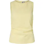 Pieces Top Senza Maniche | Giallo | S
