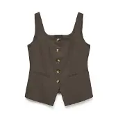 Vero Moda Gilet da completo 'VMKandra' cioccolato