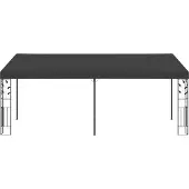 Syfax Gazebo a Parete 6x3x2,5 m Antracite