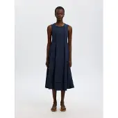 Selected Vestito Midi Donne Blu 34