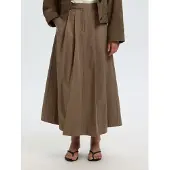 Selected Gonna Midi Donne Marrone 34