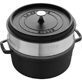 Staub Pentola Rotonda In Ghisa Con Inserto Ferro 3.8l