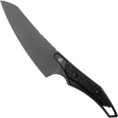 QSP Knife T-Cook QS172-A2, Black Nitro-V, Black G10 coltello fisso