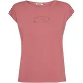 GreenBomb Women's Weekend Plans Timid T-shirt Donna (M, fuchsia)