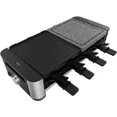 Cecotec Raclettes Cheese&Grill 16000 Inox MixGrill