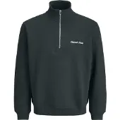 Jack & jones Felpa Con Mezza Zip
