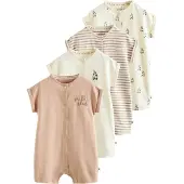 Next Tutina / body per bambino avorio / cappuccino / mocca / nero