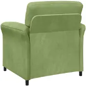 vidaXL Set di divani, 2 pezzi, verde chiaro, in velluto